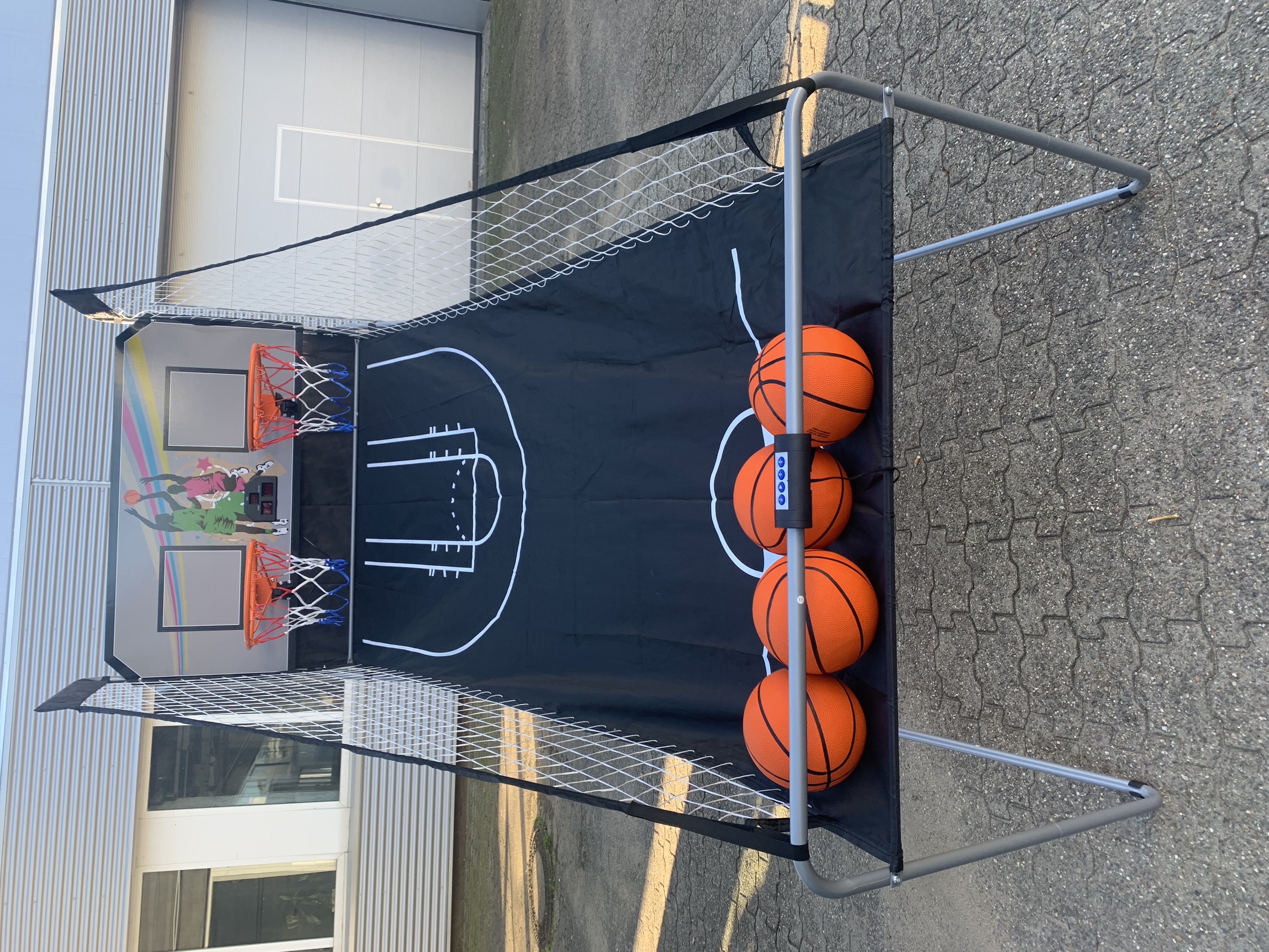 Basketballautomat mit elektronischer Zählung